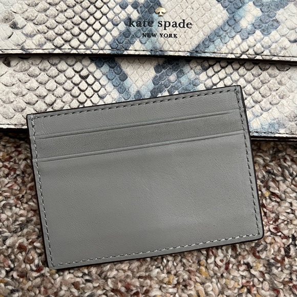 NWT Kate Spade Hayes Street
Snake-embossed Brennan
Crossbody Clutch - Picture 9 of 15